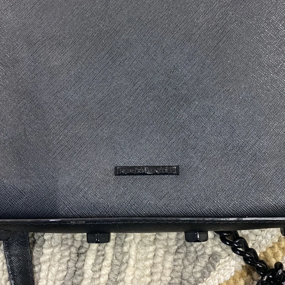 💕 Rebecca minkoff black leather medium shoulder bag 💕